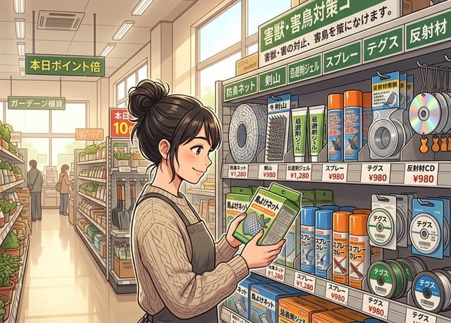 鳩よけ対策グッズ02