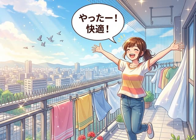 鳩よけ対策グッズ08